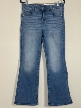 American Eagle Kick Boot Medium Wash‎ Next Level Stretch Jeans